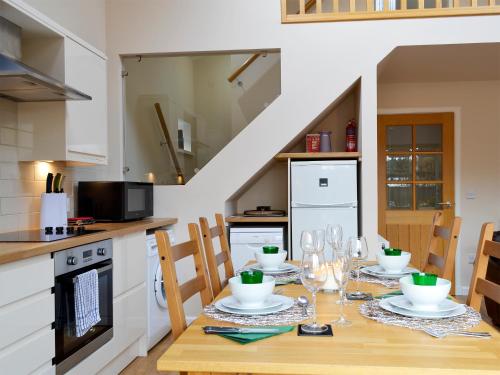 virtuve, Birch Tree Cottage in Edzela