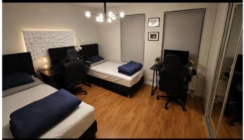 Apartment in Hyllie Emporia, free parking in 힐리에