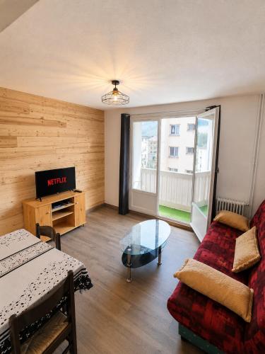 T2 Cosy Balcon & Parking 800m pistes Fibre & Netflix, Briançon