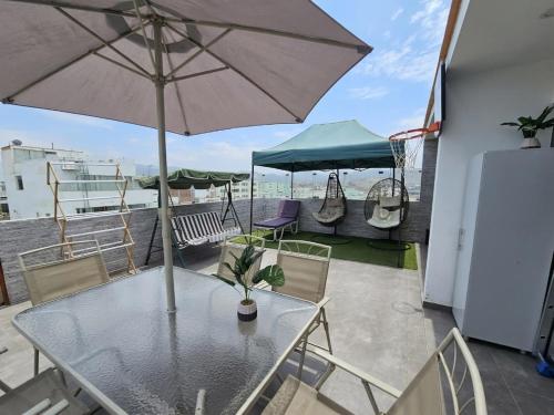 Departamento en Playa San Bartolo Con terraza
