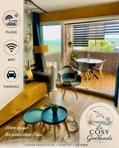 Le Cosy Des Goélands, T2 proche de la mer