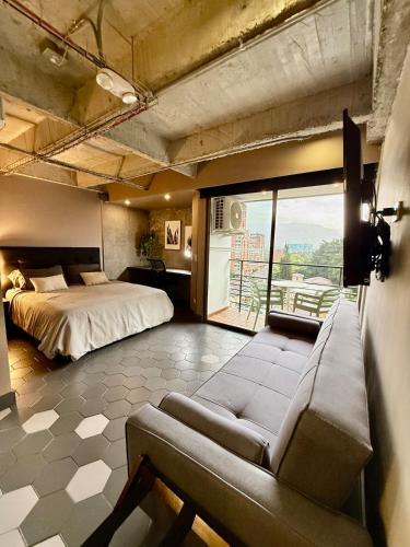 Moderno Apt, El Poblado cerca Provenza, AC, Vista, Wifi