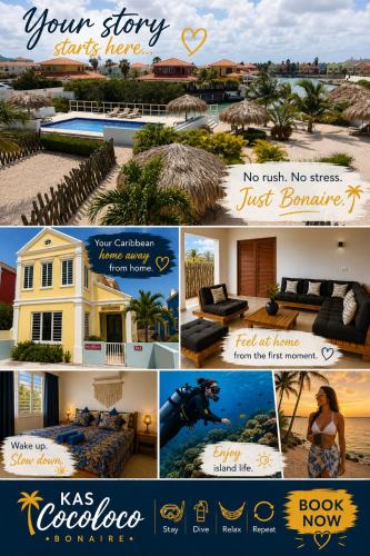 KAS Cocoloco Lagoon - private waterfront living with resort comfort in Bonaire