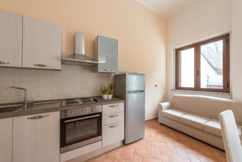 virtuve, Residence Orso Bianco in Pietracamela