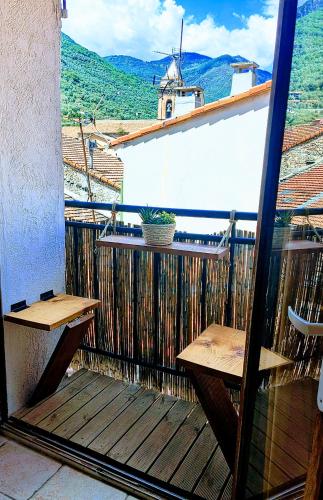 Balkons/terase, Au cœur de Breil - Entre mer et montagne in Mazpilsēta Breil Sur Roya