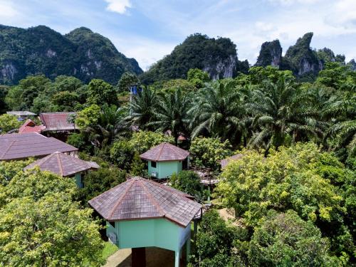 View, Khao Sok Jungle Huts Resort in Khao Sok (Suratthani)