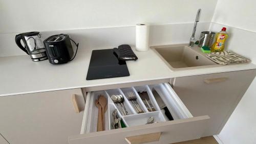 Konyha, Apartment Friends Gerlachov, Vysoke Tatry - free indoor parking in Gerlachov