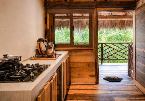 virtuve, Treehouse Tulum H2Ojos in Chemuyil