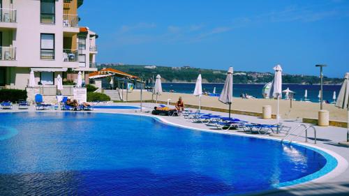 Apartment C324 Obzor Beach Resort On the Beach in ออบซอร์