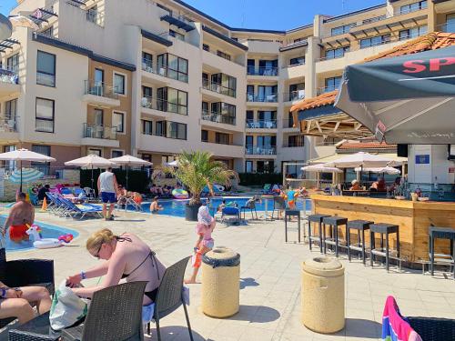 Apartment C324 Obzor Beach Resort On the Beach in ออบซอร์