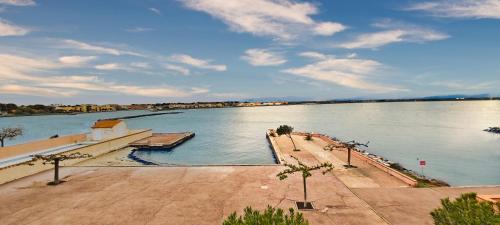 Le Belvédère Barcarès - Vue panoramique - Parking & piscine