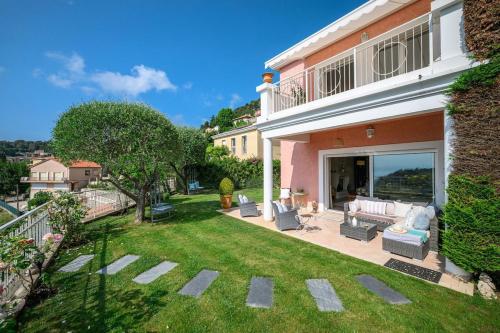 LA VILLA JULIA Vue Mer Jardin Parking Privé Proche Monaco