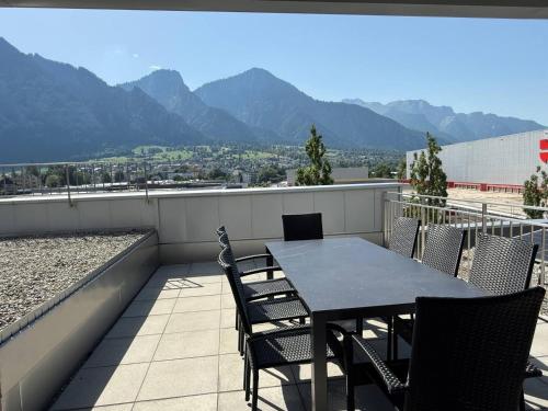 Penthouse mit Panoramaterrasse & Bergblick in Landquart in Landquart, Schweiz