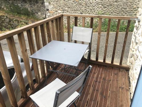 Balkons/terase, Gite Julie Anne in Ussat