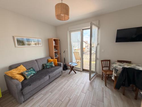 Studio cosy à 2 pas de la plage - 2 balcons - Location saisonnière - Fort-Mahon-Plage