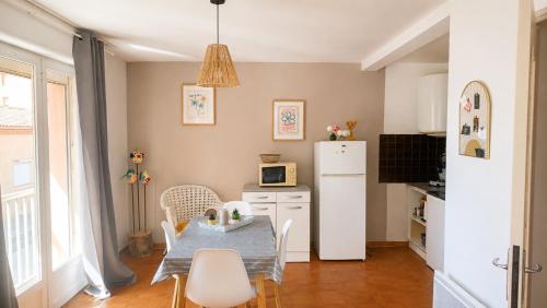 La coquille - Appartement spacieux 45m2, T2 à 1min de la plage - WIFI