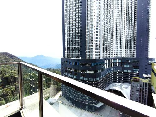 Erkély/terasz, GENTING FoggyColdStayCation AT IDelemen By HAPYHOME in Genting SkyWorlds vidámpark