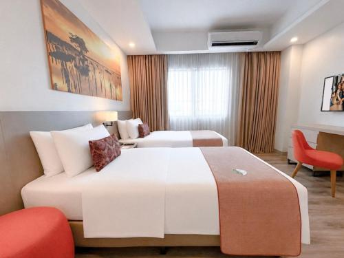 2 twin beds