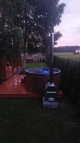 Dārzs, Noclegi Ateny Chata Mańka (Noclegi Ateny Chata Manka) in Ateny