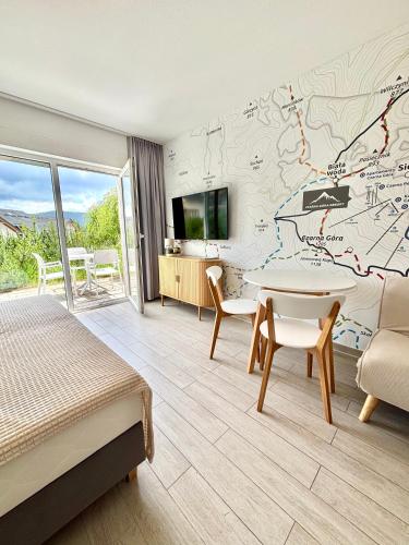 Apartament z tarasem w Czarna Góra Resort - Livigno - Sienna, Heudorf