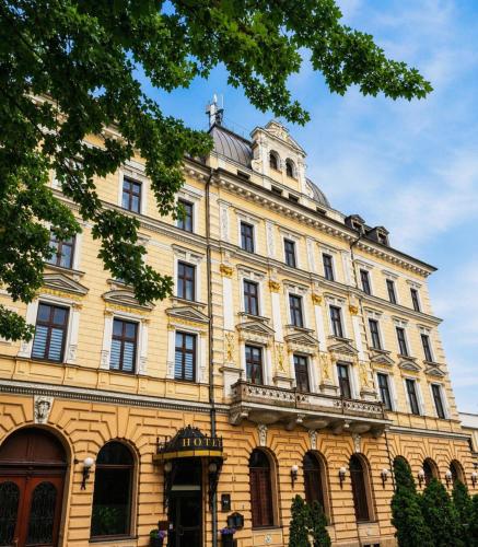 Unterkunft von außen, Hotel President in Bielsko-Biala