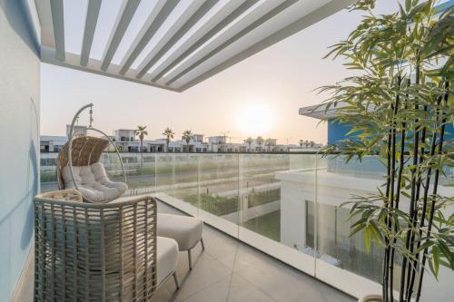 FIRST CLASS Villa DAMAC Santorini Bliss Paradise near Dubai Studio City