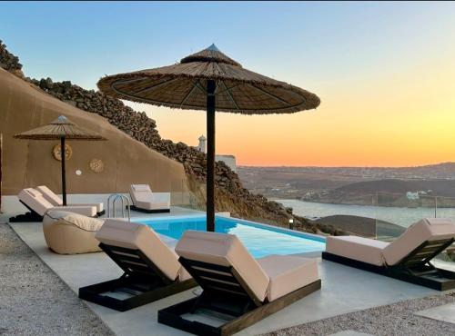 Apellon Mykonos Luxury Seaview Retreat - Mykonos