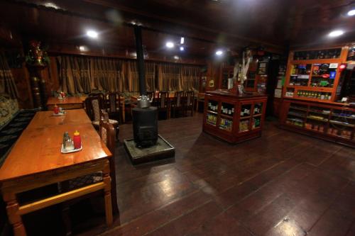 Étterem, Himalayan Lodge in Everest Régió (Nepál)