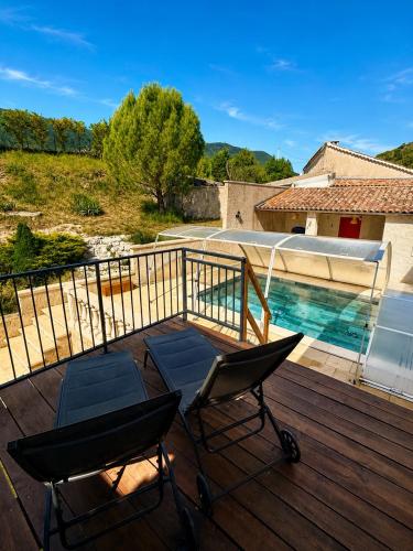 Villa Coccinella in Les Omergues