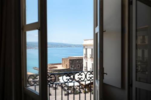 Erkély/terasz, Hotel della Piazza in Pizzo