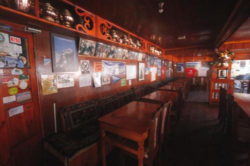 Étterem, Himalayan Lodge in Everest Régió (Nepál)