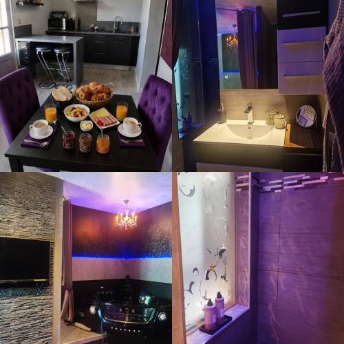 Appartement tout confort avec balnéo et lit king size