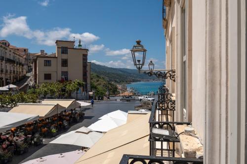 Erkély/terasz, Hotel della Piazza in Pizzo