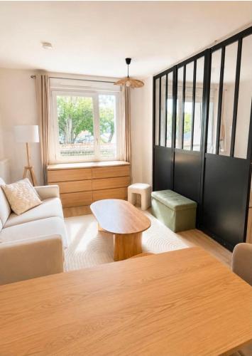 Appartement cosy situé à Bonne Source- Plage à pied