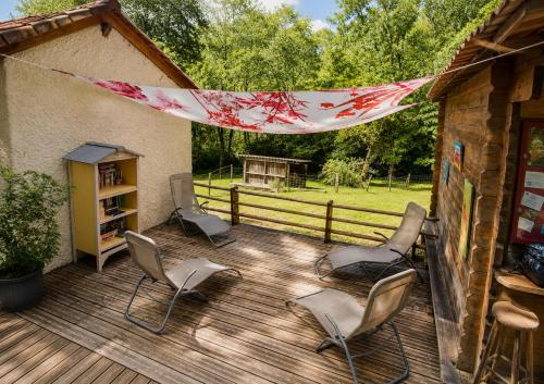 Lõõgastumisvõimalused, Les Chalets du Gelat in Noaillan