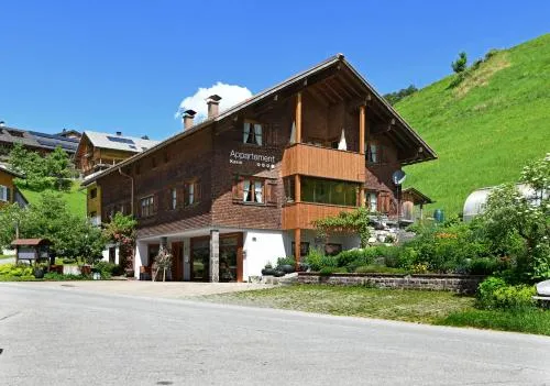 Appartements Karin Mitten im Grünen in Schoppernau, Österreich