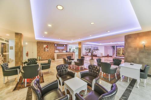 sala de TV, Kleopatra Atlas Hotel - Adults Only in Alanya