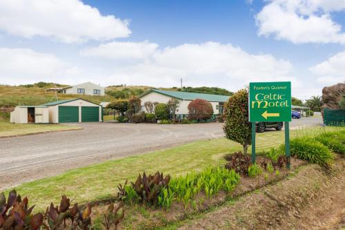 puutarha, Celtic Motel in Foxton