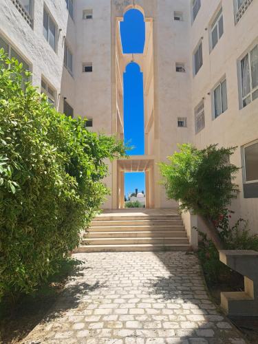 A szálláshely kívülről, Appart Vue Mer Nabeul 2 min de la Plage in Nabeul