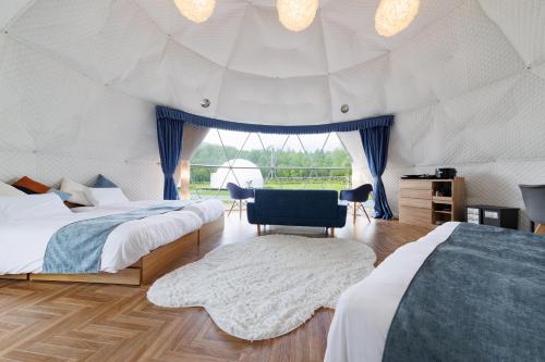GRAMPING STAY TOMAMU Room Type - Tent -Style3 #MR BLUE