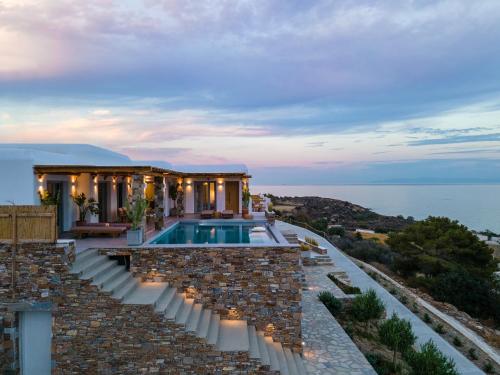 Villa Lefko gîte à louer Liaropá