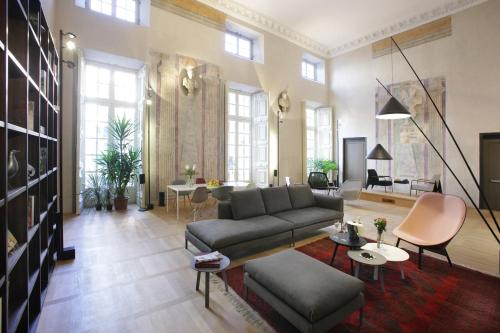 Felles stue/TV-område, Hotel Palazzo Grillo near Chiesa del Gesù