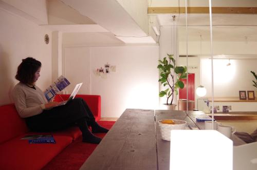 共用ラウンジ/TVエリア