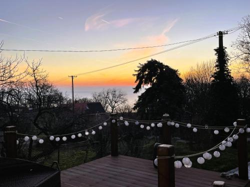 View, Az erdo melyen, a falu szelen in Balatonalmadi