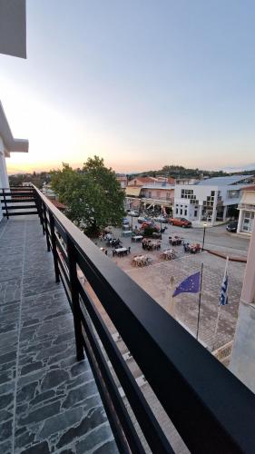 Balcony/terrace, Xilagani Central House in Platanitis Maronia