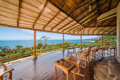 Balkons/terase, La Cusinga Lodge in Ballena