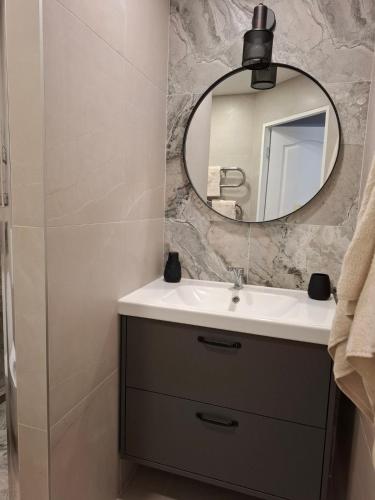 Kupaonica, Levanda apartment in Visaginas