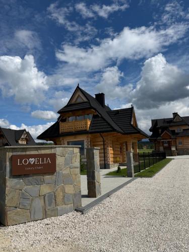 A szálláshely kívülről, Lovelia Luxury Chalet & Jacuzzi in Witow
