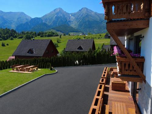 Viesnīcas āriene, Apartmány Dominek (Apartmany Dominek) in Zdiara
