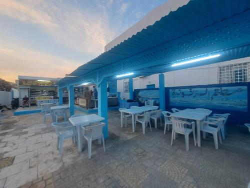 Kilátás, Appart Vue Mer Nabeul 2 min de la Plage in Nabeul